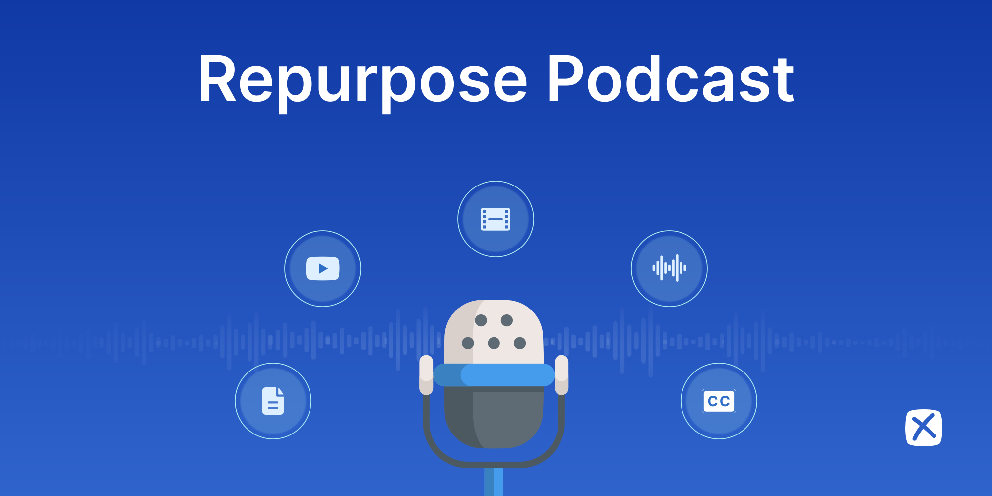 How and Why to repurpose Podcast content