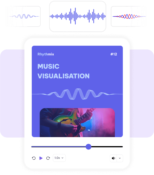 Music Visualizer Online | Create Stunning Visuals from Audio | Exemplary AI