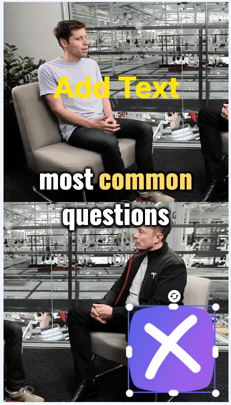 Text-overlay layout