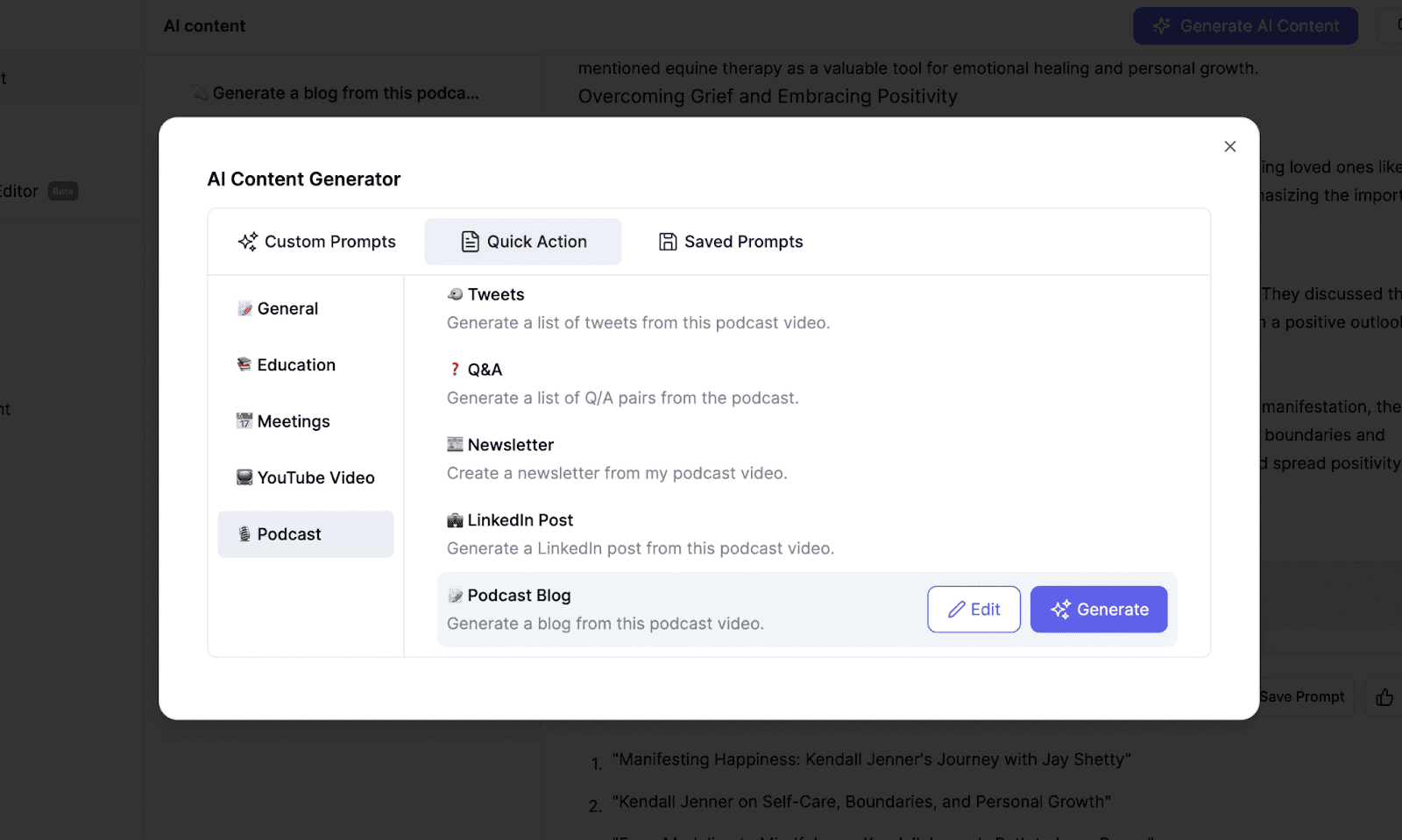 Create Your Blog with Exemplary AI