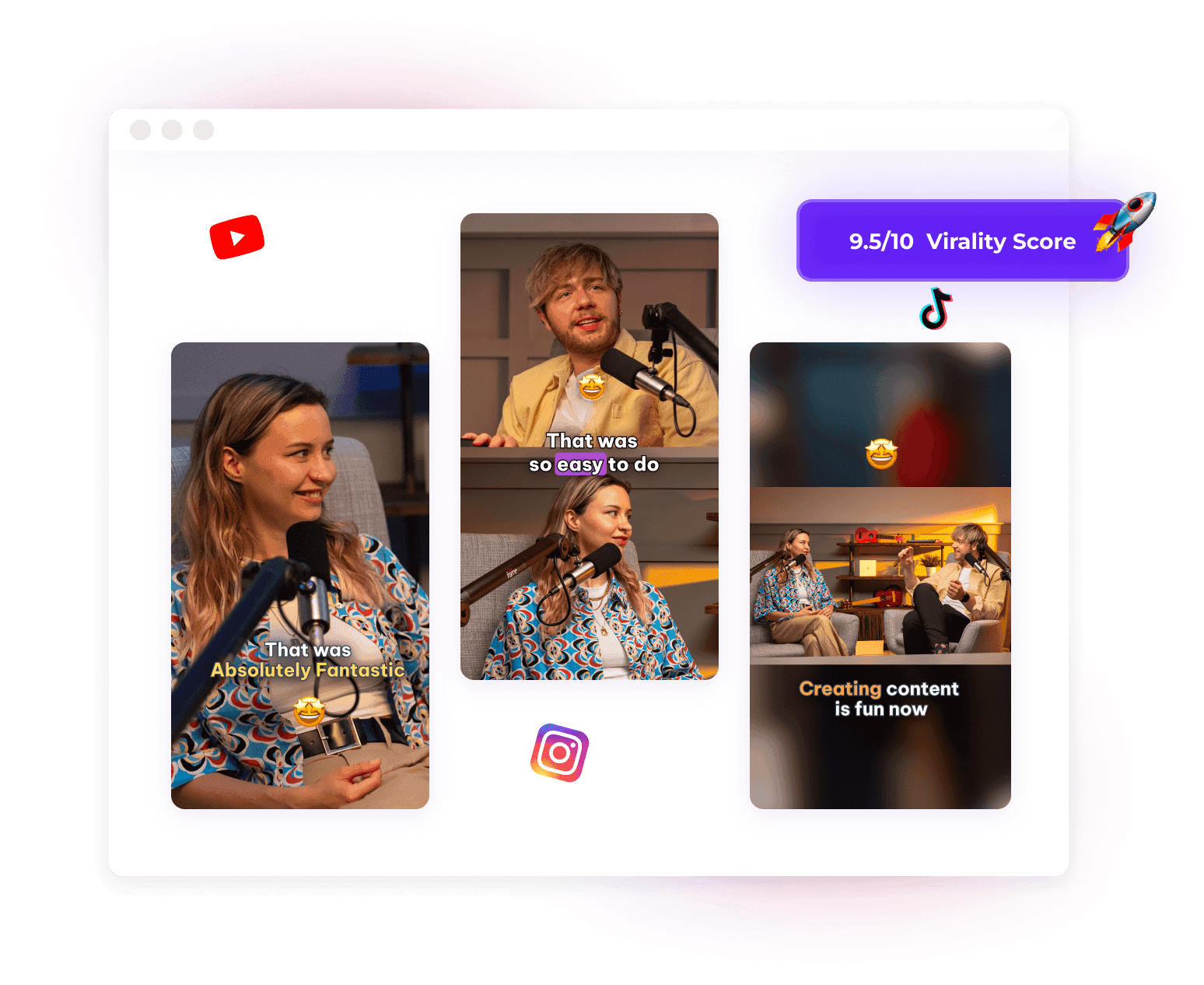 Reframe for any feed