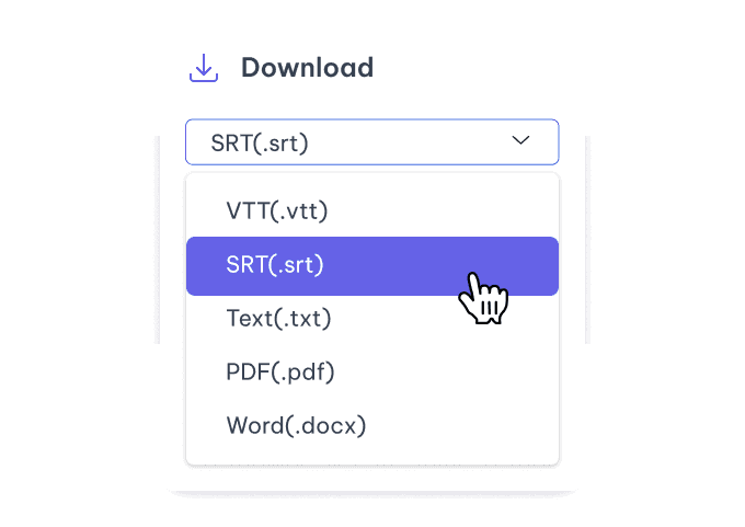Export and Download