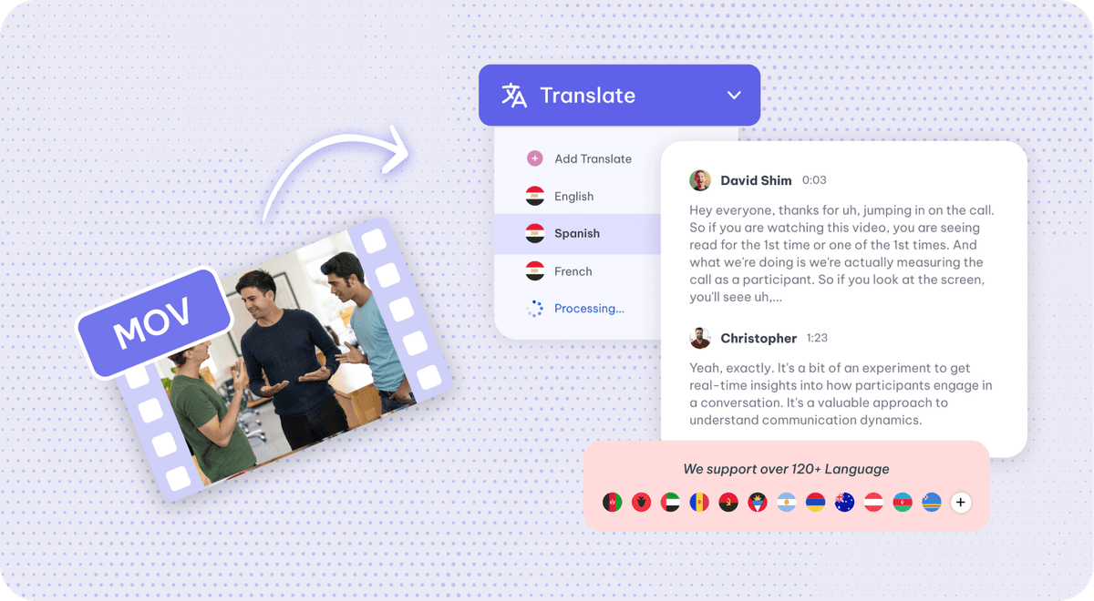 Translate Video Online | Multi-Language Video Translation | Exemplary AI