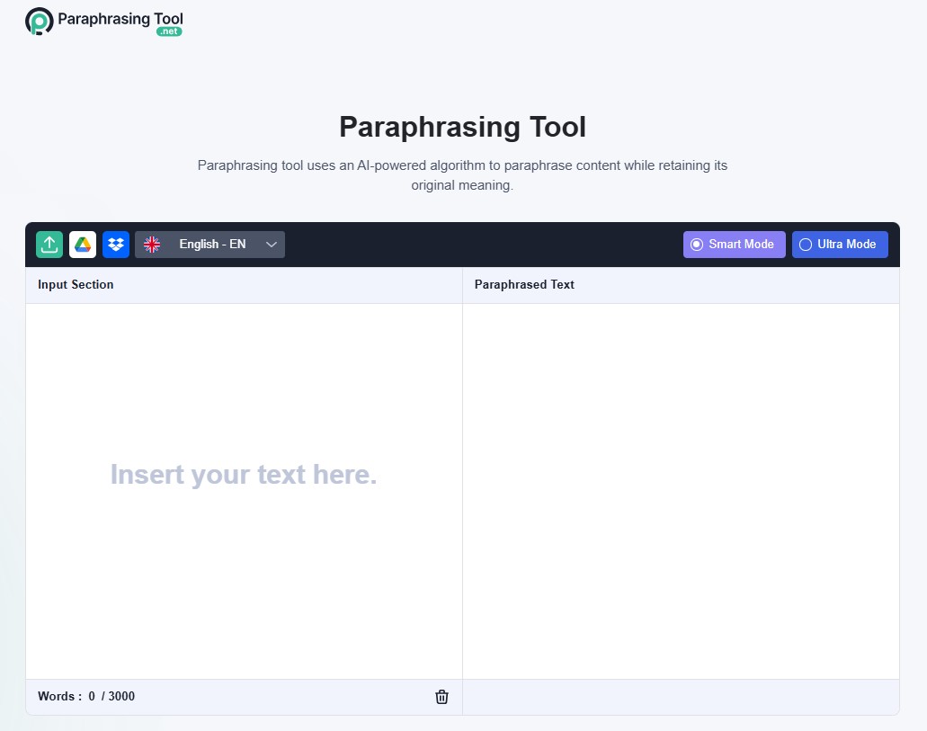 Paraphrasing-Tool.Net